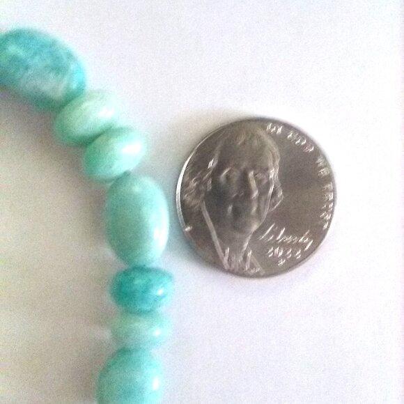 Amazonite Bead Bracelet - Picture 4 of 7
